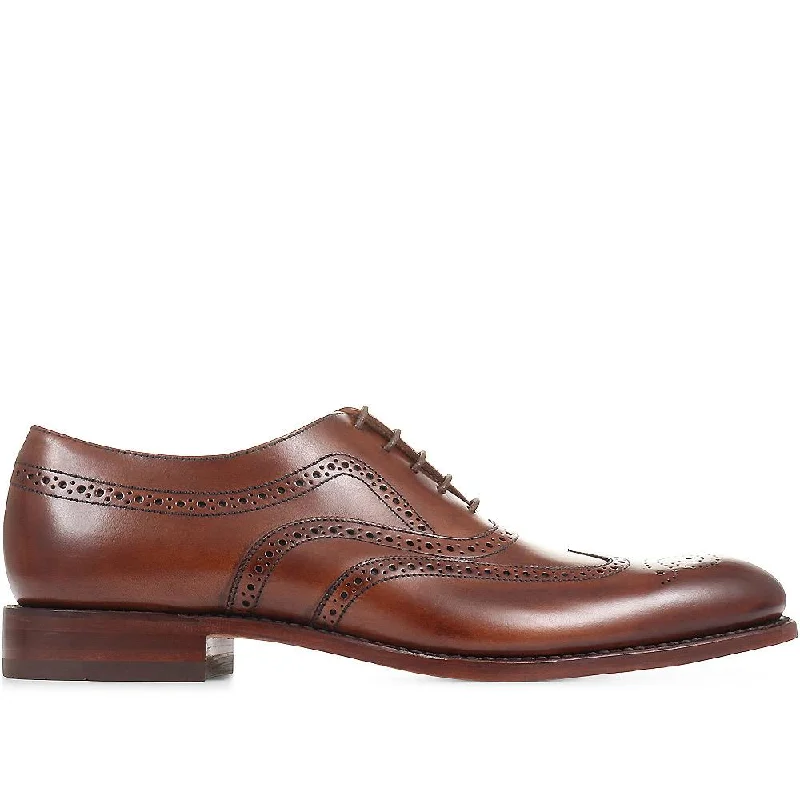 Men's casual shoes with a low - profile design Texas Goodyear Welted Leather Brogues - LOA35501 / 321 887 Men's casual shoes with a low - profile design Texas Goodyear Welted Leather Brogues - LOA35501 / 321 887