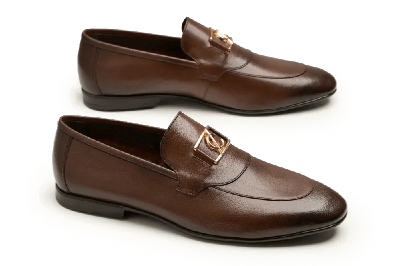 Men's leather loafers with a penny slot Men's leather loafers with a penny slot LOGO 10023 BRA Men's leather loafers with a penny slot Men's leather loafers with a penny slot LOGO 10023 BRA