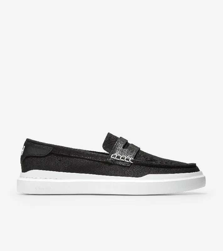 Men's loafers with a moc - toe design Men's loafers with a moc - toe design GrandPrø Rally Canvas Penny Loafer Men's loafers with a moc - toe design Men's loafers with a moc - toe design GrandPrø Rally Canvas Penny Loafer