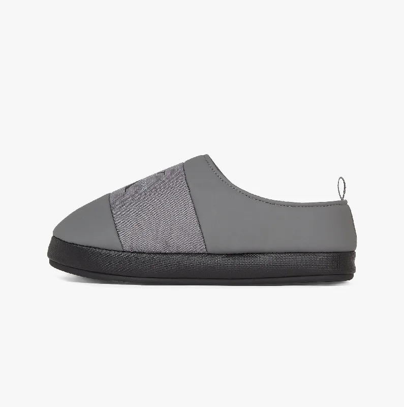 Men's slippers with a rubber sole for outdoor use Calvin Klein HOME Mens Slippers Charcoal Grey Men's slippers with a rubber sole for outdoor use Calvin Klein HOME Mens Slippers Charcoal Grey