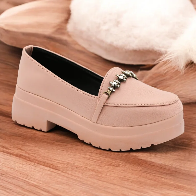Men's slippers with a shock - absorbing midsole M0469 block heel