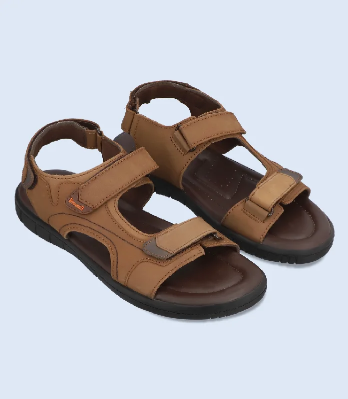 Men's sandals with a padded heel Men's sandals with a padded heel BM6189-BROWN-Men Sandal Men's sandals with a padded heel Men's sandals with a padded heel BM6189-BROWN-Men Sandal