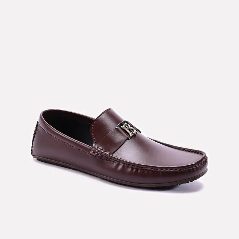 Men's loafers with a low - heeled design Men's loafers with a low - heeled design Brown Classic Loafers Men 0130723 Men's loafers with a low - heeled design Men's loafers with a low - heeled design Brown Classic Loafers Men 0130723