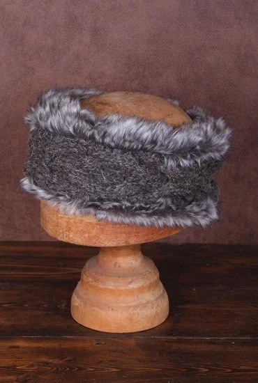 Men's slippers with a logo patch on the side CHAMONIX FUR HEADBAND