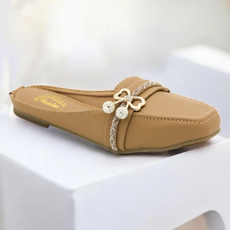 Slipper - boot style men's slippers for cold feet M0515 oprn back