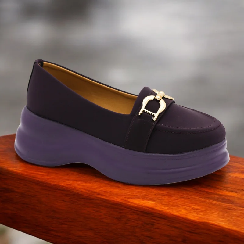 Men's slippers with a shock - absorbing midsole M0489 wedge pump