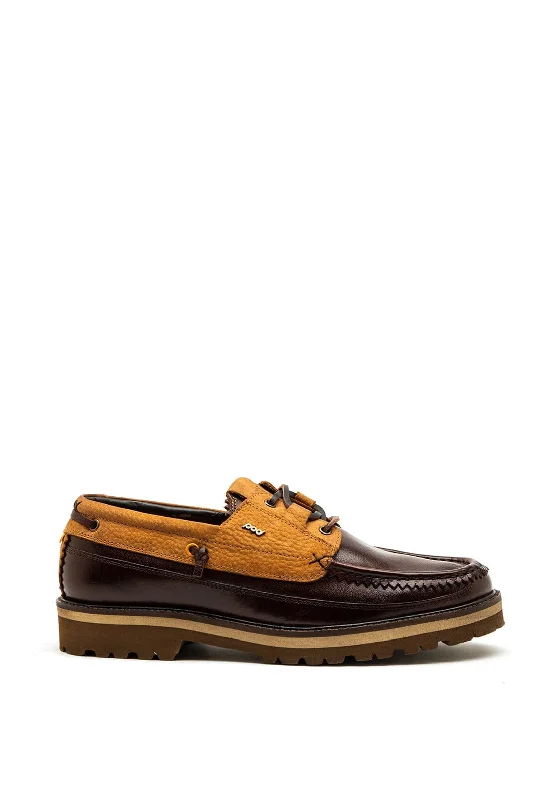 Men's casual shoes with a low - profile design Paul O Donnell by Pod Bellamy Slip-On Shoe, Brown & Tan Men's casual shoes with a low - profile design Paul O Donnell by Pod Bellamy Slip-On Shoe, Brown & Tan