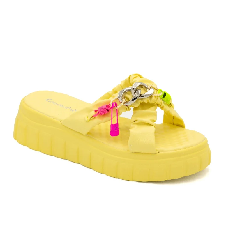 Men's slippers with a removable insole for cleaning Pelina Cross Chunky