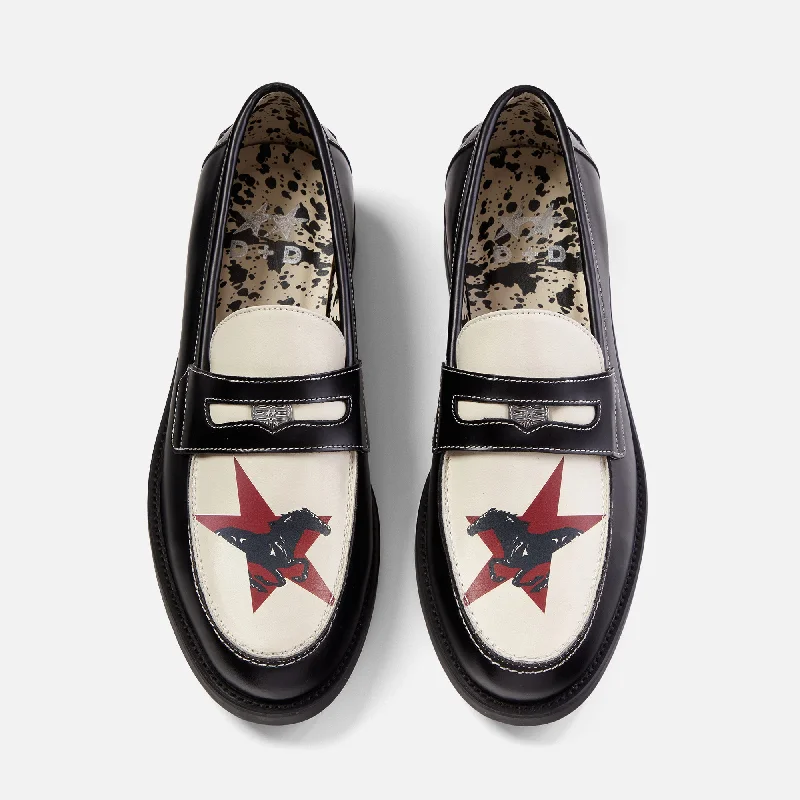 Men's loafers with a moc - toe design Men's loafers with a moc - toe design TwoJeys Star Penny Loafer - Men's Men's loafers with a moc - toe design Men's loafers with a moc - toe design TwoJeys Star Penny Loafer - Men's