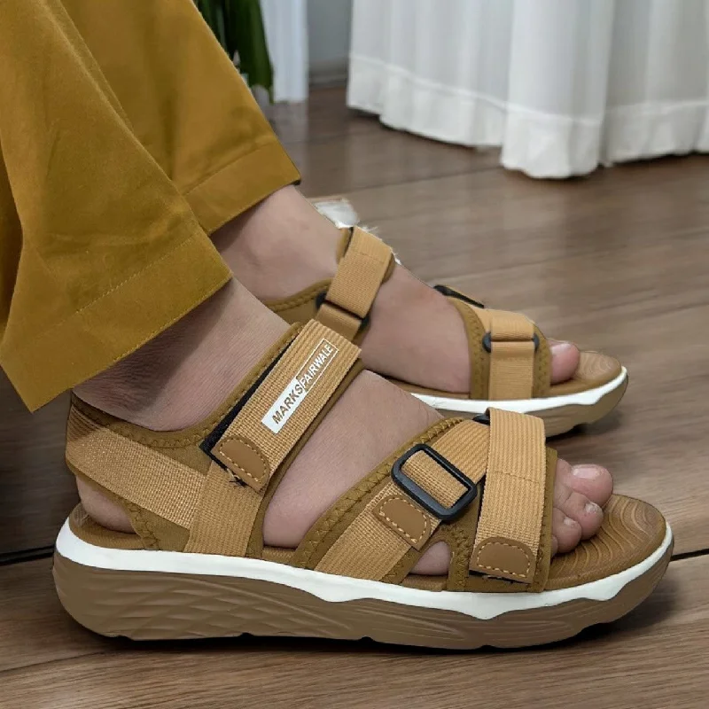 Men's slippers with a leather sole for a classic look Skr 50901 sandal