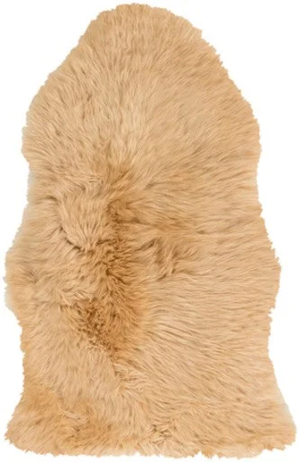 Men's slippers with a memory foam insole NATURAL SHEEPSKIN RUG COLOUR KOALA