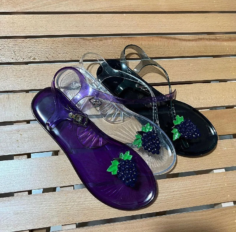 Men's slippers with a memory foam insole Crystal grapes