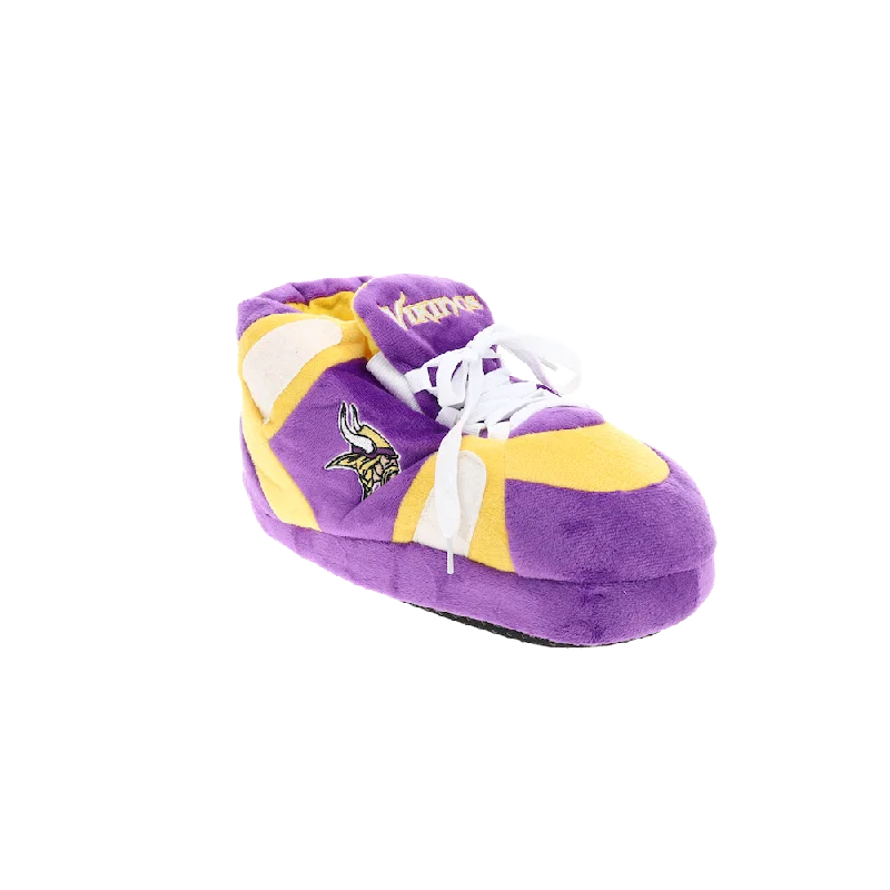 Men's slippers with a leather sole for a classic look Minnesota Vikings Slippers