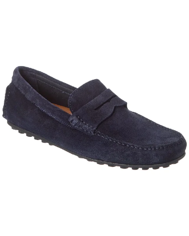 Men's loafers with a perforated leather upper for ventilation Men's loafers with a perforated leather upper for ventilation Aquatalia Lucca Weatherproof Suede Loafer Men's loafers with a perforated leather upper for ventilation Men's loafers with a perforated leather upper for ventilation Aquatalia Lucca Weatherproof Suede Loafer
