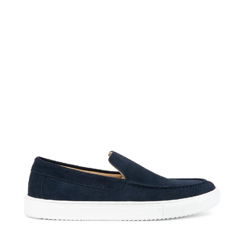 Men's loafers with a cushioned footbed Men's loafers with a cushioned footbed ELLUM NAVY SUEDE Men's loafers with a cushioned footbed Men's loafers with a cushioned footbed ELLUM NAVY SUEDE