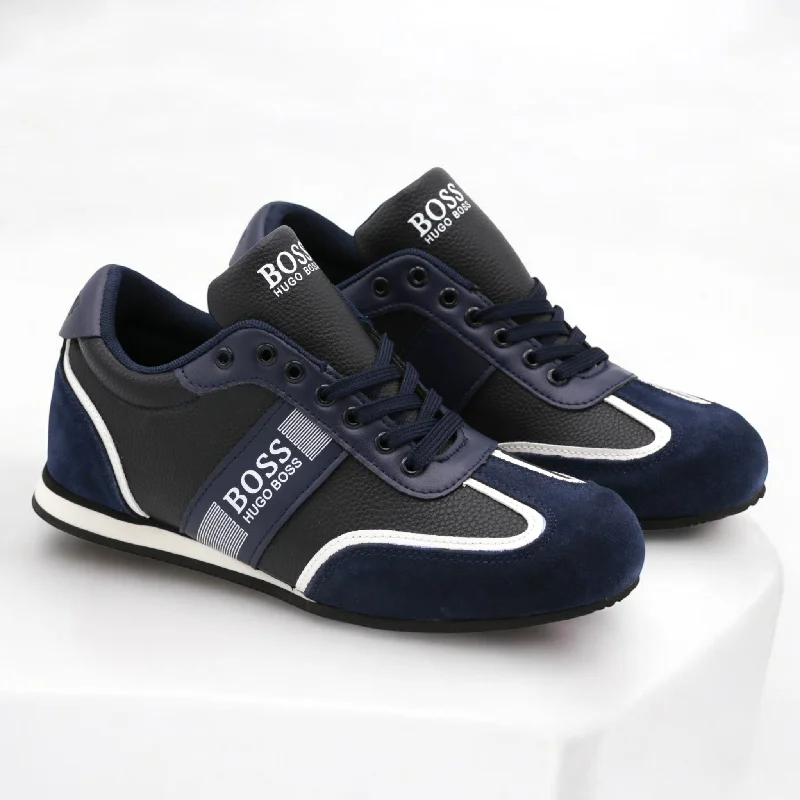 Men's slippers with a Velcro closure for easy on and off Syc9093 Boss men