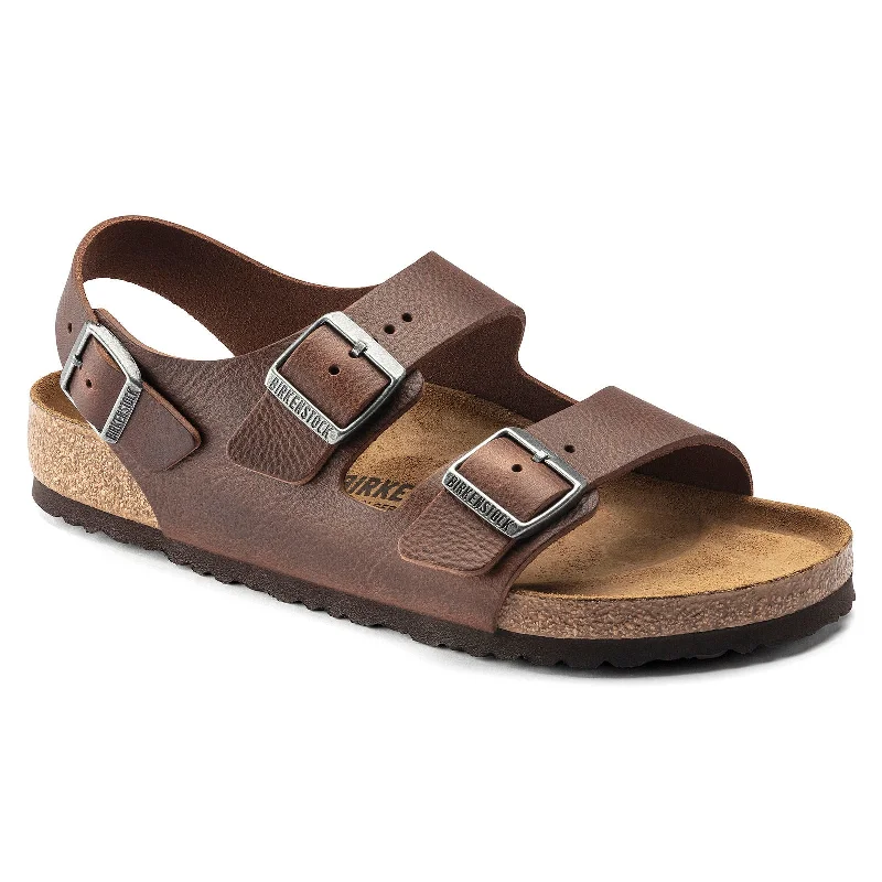 Men's sandals with a durable outer sole Men's sandals with a durable outer sole Birkenstock Milano - Classic Footbed Vintage Leather Men's sandals with a durable outer sole Men's sandals with a durable outer sole Birkenstock Milano - Classic Footbed Vintage Leather
