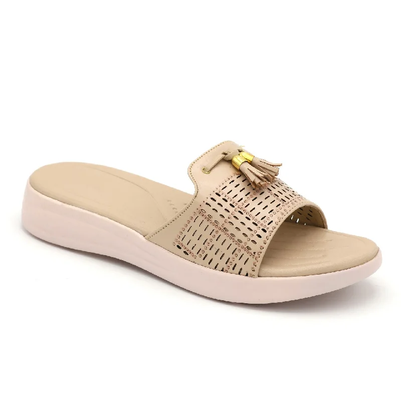 Men's slippers with a shock - absorbing midsole Dual tessel slipper