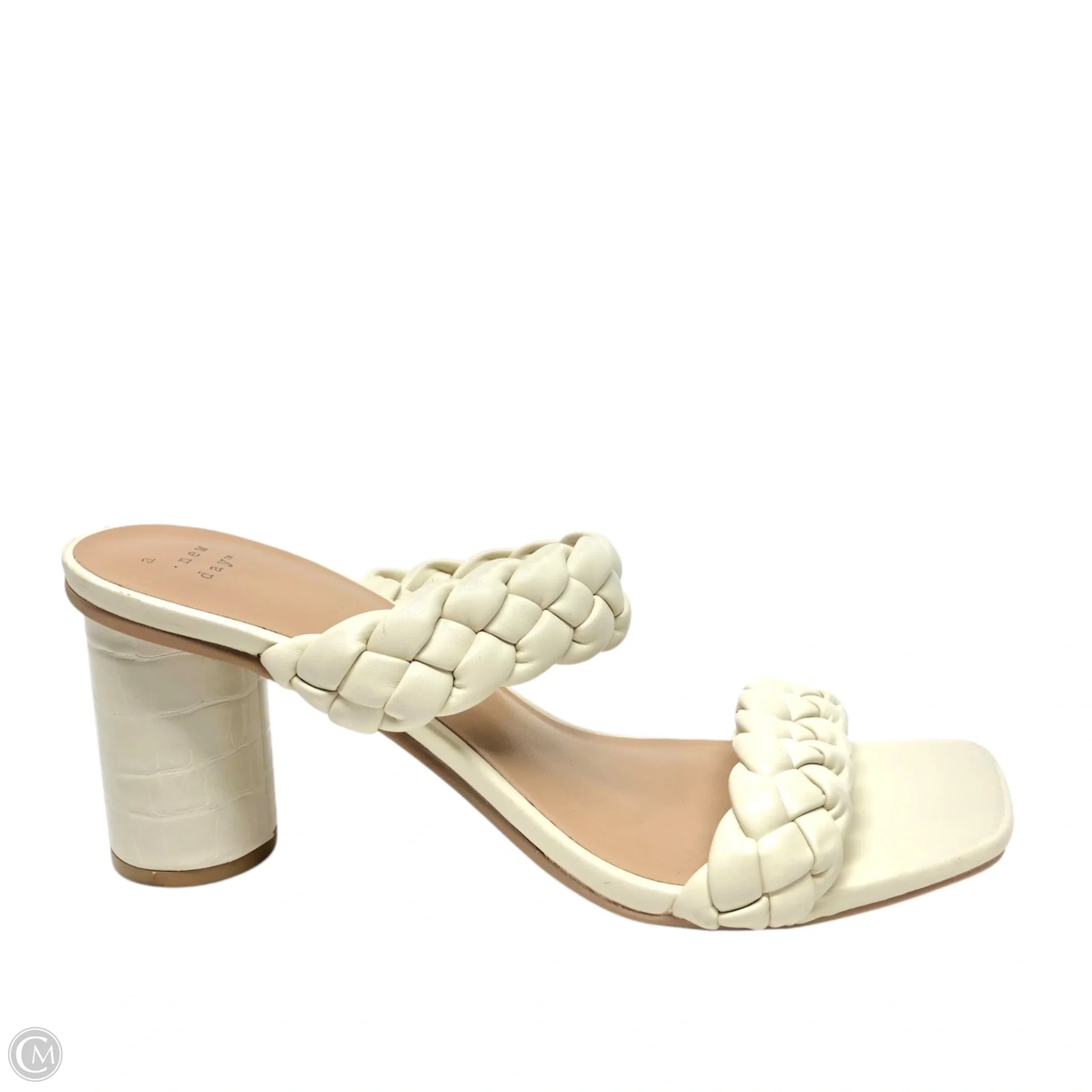 Men's sandals with a leather lining for comfort Men's sandals with a leather lining for comfort Sandals Heels Block By A New Day In Beige, Size: 9.5 Men's sandals with a leather lining for comfort Men's sandals with a leather lining for comfort Sandals Heels Block By A New Day In Beige, Size: 9.5