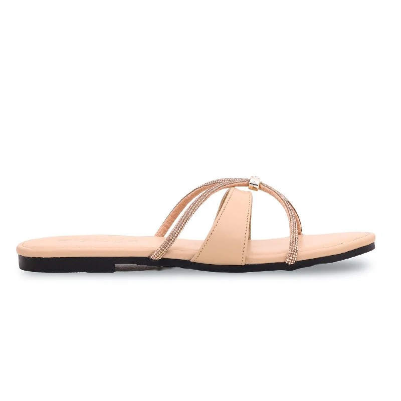 Men's slippers with a non - slip outsole for safety Peach Formal Slipper FR8165