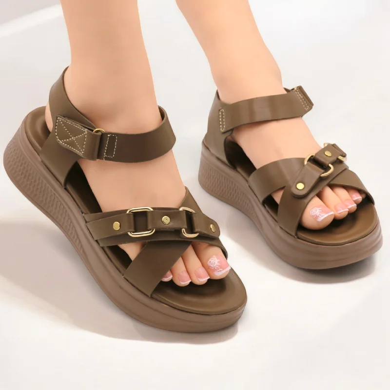 Slipper - boot style men's slippers for cold feet M0558 cross sandal
