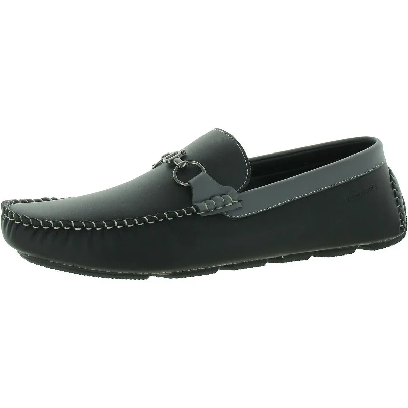 Men's loafers with a cushioned footbed Men's loafers with a cushioned footbed Mens Faux Leather Slip-On Driving Moccasins