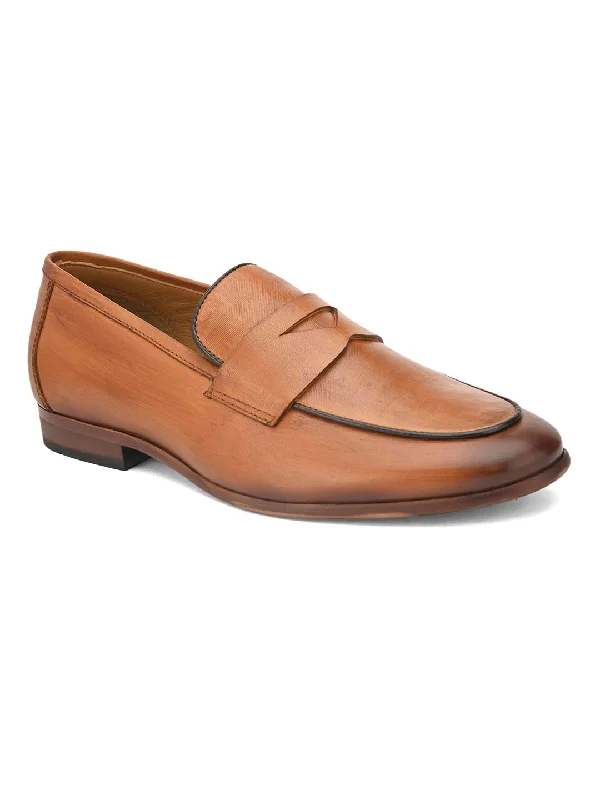 Men's casual shoes with a floral print for a unique style Alberto Torresi Genuine Leather Tan Loafers For Men Men's casual shoes with a floral print for a unique style Alberto Torresi Genuine Leather Tan Loafers For Men