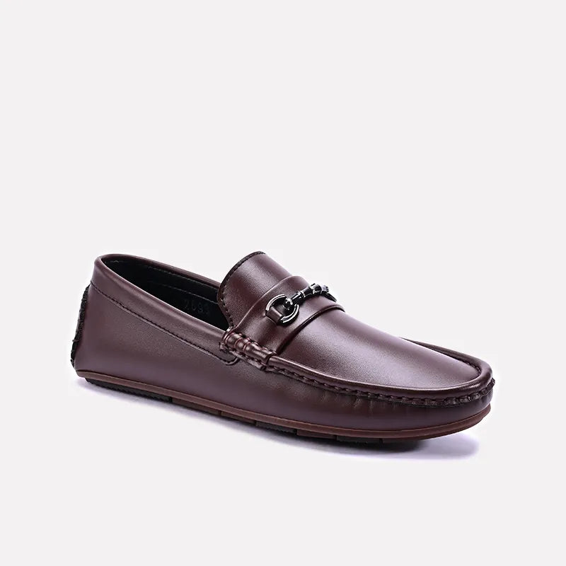 Men's leather loafers with a penny slot Men's leather loafers with a penny slot Loafer Shoes Brown 0130771 Men's leather loafers with a penny slot Men's leather loafers with a penny slot Loafer Shoes Brown 0130771
