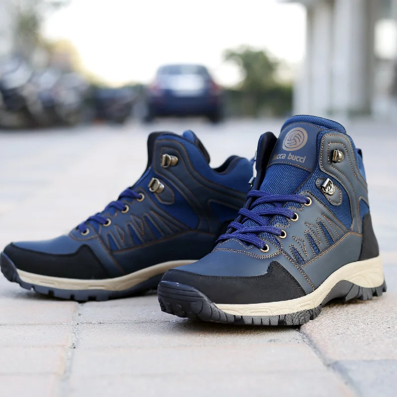 Men's casual shoes with a geometric pattern Bacca Bucci Hunter