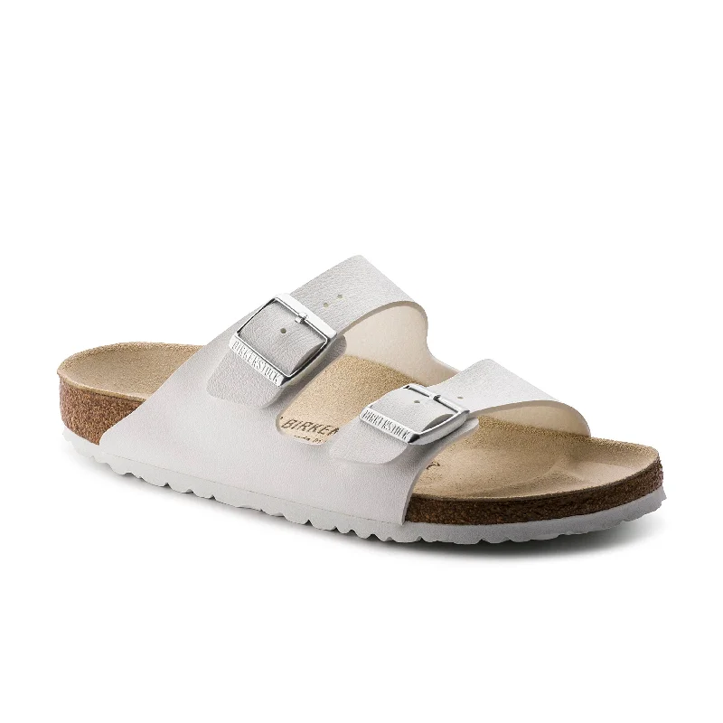 Men's sandals with a shock - absorbing insole Men's sandals with a shock - absorbing insole Arizona White Birko-Flor Men's sandals with a shock - absorbing insole Men's sandals with a shock - absorbing insole Arizona White Birko-Flor