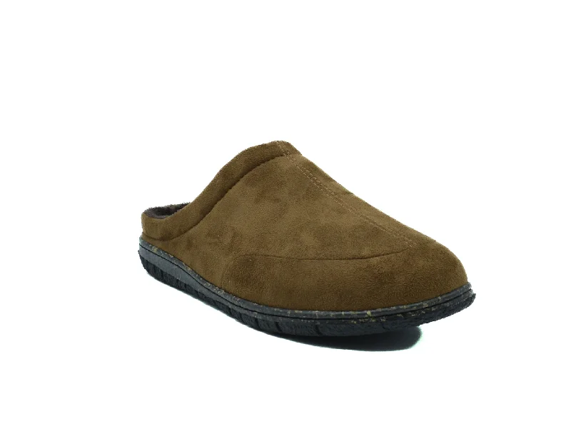 Men's plush slippers with a faux fur lining FOAMTREADS George