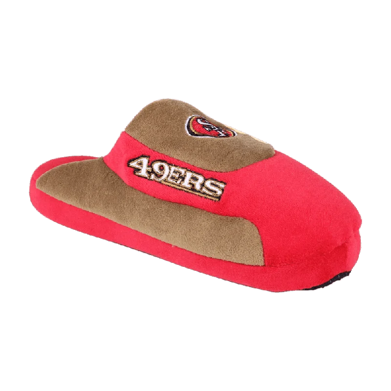 Men's slippers with a decorative pom - pom or tassel San Francisco 49ers Low Pro