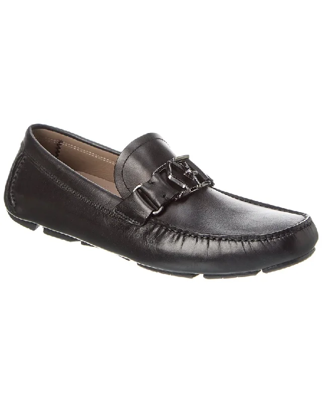 Men's loafers with a low - heeled design Men's loafers with a low - heeled design Ferragamo Peter Leather Driver Men's loafers with a low - heeled design Men's loafers with a low - heeled design Ferragamo Peter Leather Driver