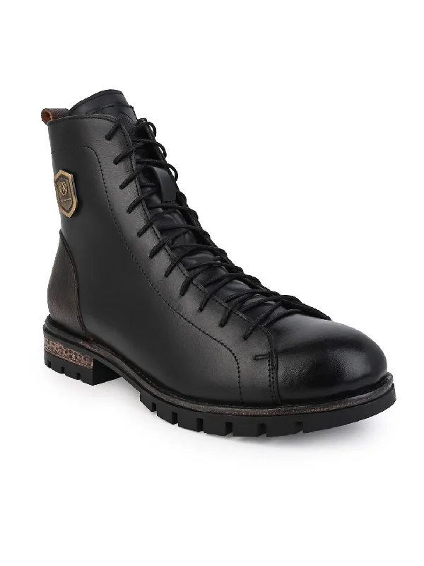 Men's casual shoes with a metallic trim Alberto Torresi HEADON Series Devl 551 Robust TPR Sole Leather Long Boots Men's casual shoes with a metallic trim Alberto Torresi HEADON Series Devl 551 Robust TPR Sole Leather Long Boots