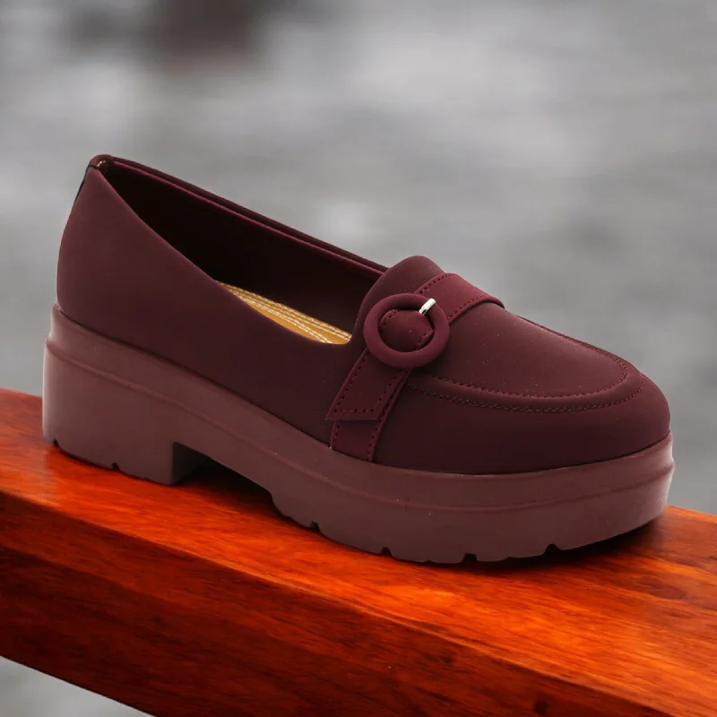 Men's slippers with a padded footbed for all - day comfort M0494 block heel