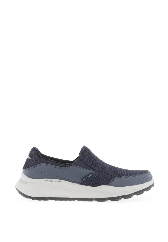 Men's casual sneakers with a mesh upper Skechers Equaliser 5.0 Persistable Slip-On Trainers, Navy Men's casual sneakers with a mesh upper Skechers Equaliser 5.0 Persistable Slip-On Trainers, Navy