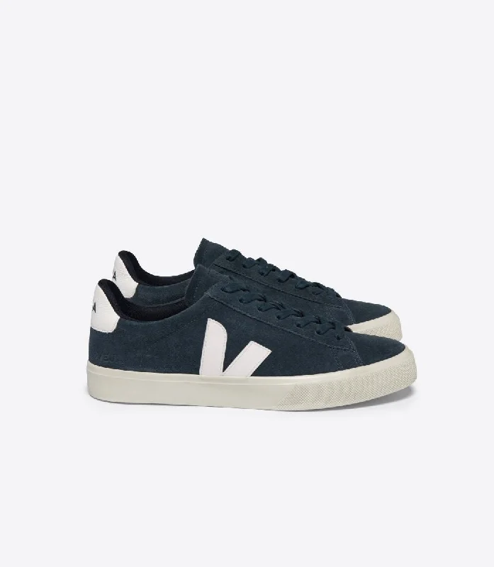 Men's casual shoes with a floral print for a unique style Campo Man Suede - Nautico/White Men's casual shoes with a floral print for a unique style Campo Man Suede - Nautico/White