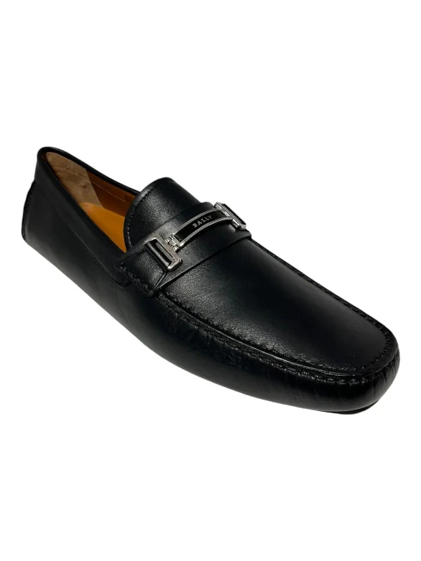 Men's leather loafers with a penny slot Men's leather loafers with a penny slot Bally Drulio 6211259 Men's Black Leather Loafers Men's leather loafers with a penny slot Men's leather loafers with a penny slot Bally Drulio 6211259 Men's Black Leather Loafers
