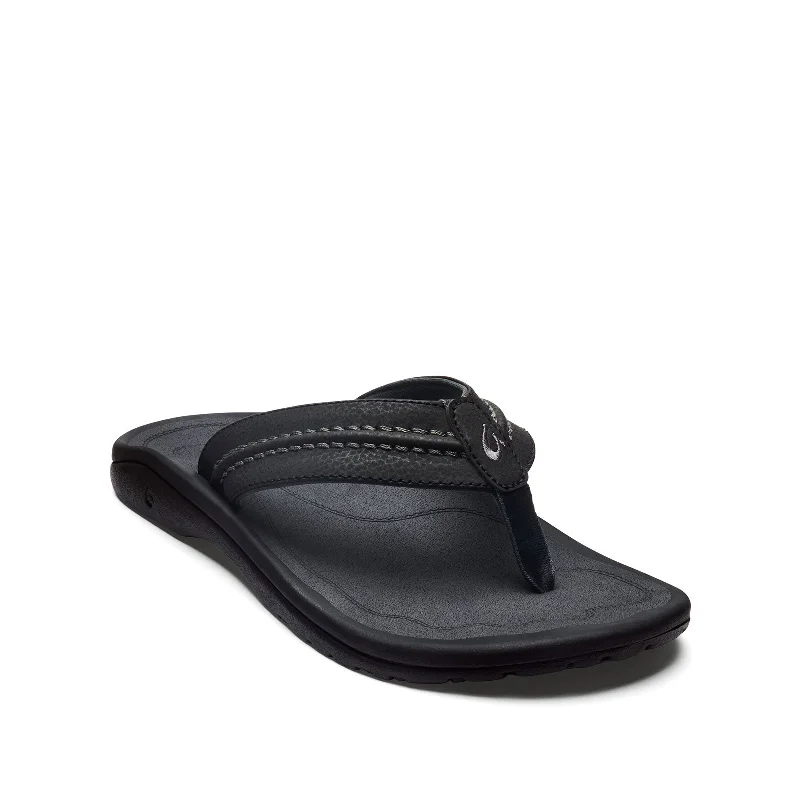 Men's leather sandals with an adjustable strap Men's leather sandals with an adjustable strap Men's Shoes OluKai HOKUA Water Resistant Flip Flop Sandals 10161-4042 BLACK Men's leather sandals with an adjustable strap Men's leather sandals with an adjustable strap Men's Shoes OluKai HOKUA Water Resistant Flip Flop Sandals 10161-4042 BLACK