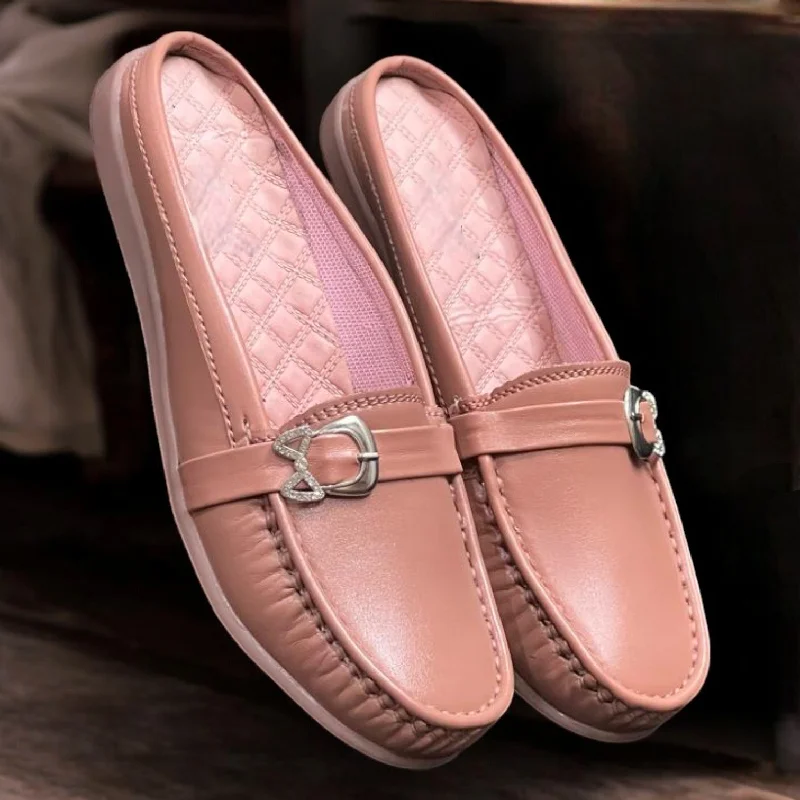 Men's slippers with a rubber sole for outdoor use M0414 open back