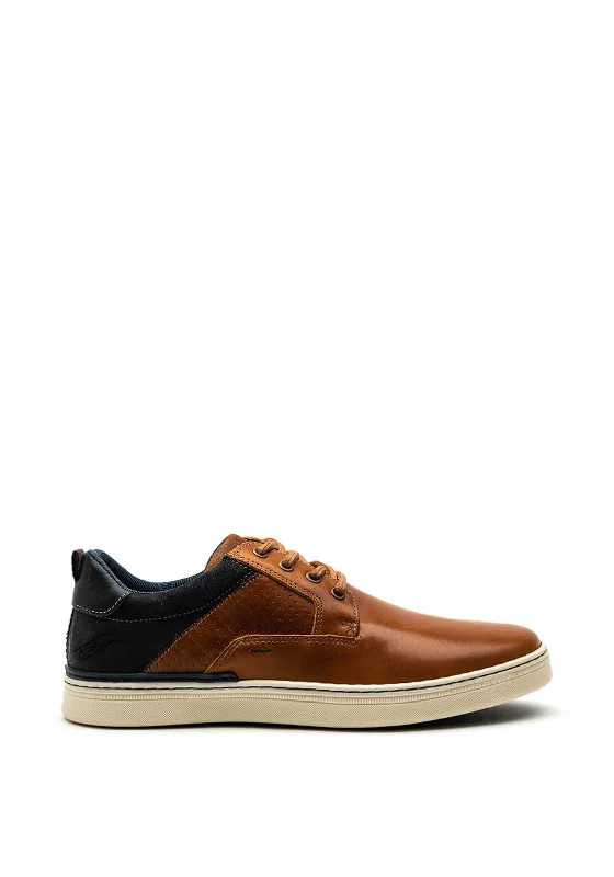 Men's casual shoes with a geometric pattern Tommy Bowe Carberry Lace Up Shoe, Aztec Cedar Men's casual shoes with a geometric pattern Tommy Bowe Carberry Lace Up Shoe, Aztec Cedar