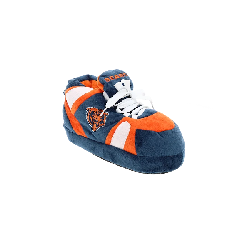 Men's plush slippers with a faux fur lining Chicago Bears Slippers