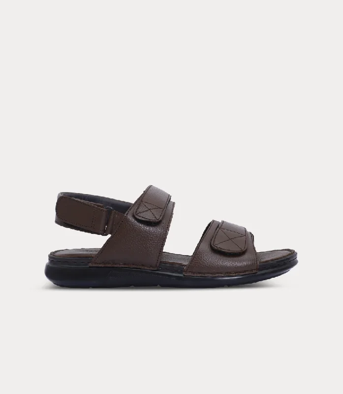 Men's sandals with a shock - absorbing insole Men's sandals with a shock - absorbing insole BM6880-BROWN-Men Sandal Men's sandals with a shock - absorbing insole Men's sandals with a shock - absorbing insole BM6880-BROWN-Men Sandal