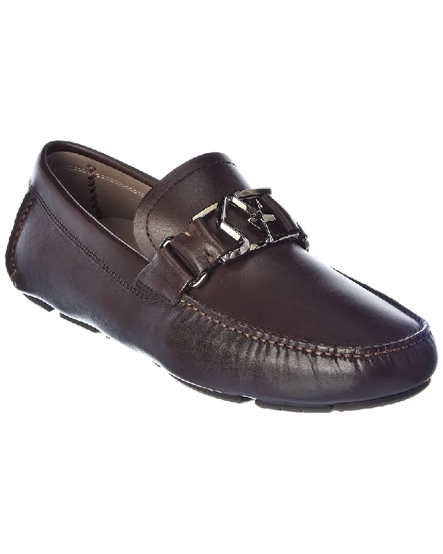 Men's loafers with a perforated leather upper for ventilation Men's loafers with a perforated leather upper for ventilation Ferragamo Peter Leather Loafer Men's loafers with a perforated leather upper for ventilation Men's loafers with a perforated leather upper for ventilation Ferragamo Peter Leather Loafer
