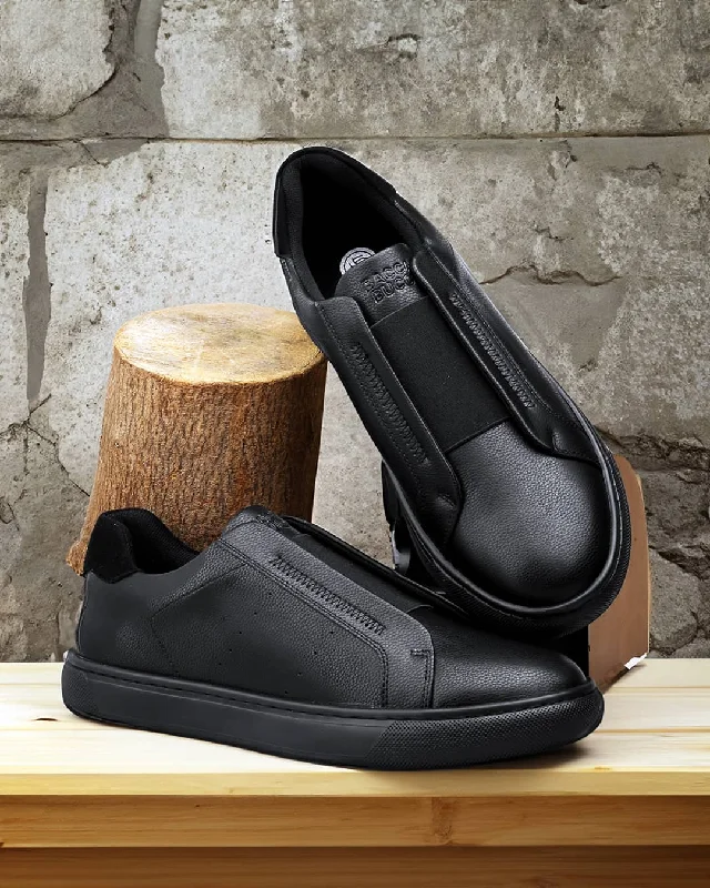 Men's casual shoes with a padded heel for comfort Bacca Bucci BOARDROOM Vegan Leather Sneakers Men's casual shoes with a padded heel for comfort Bacca Bucci BOARDROOM Vegan Leather Sneakers