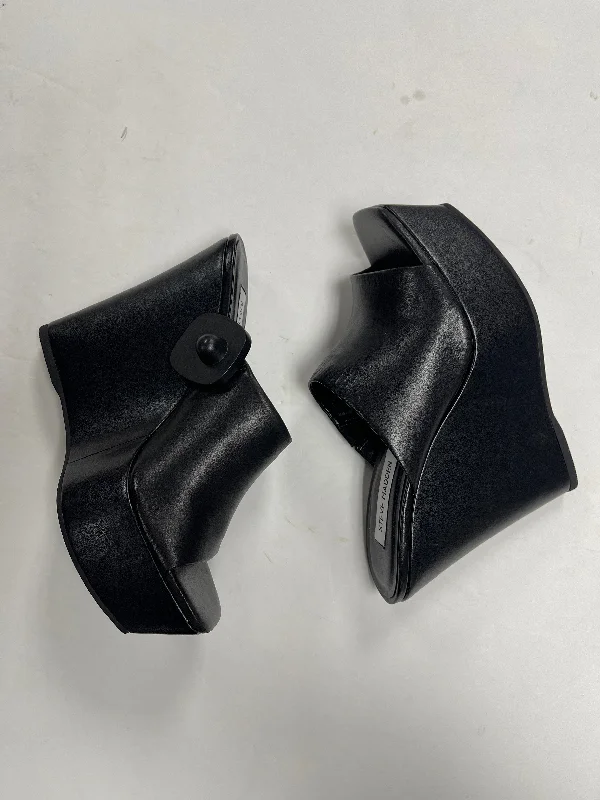 Men's sandals with a padded heel Men's sandals with a padded heel Sandals Heels Platform By Steve Madden In Black, Size: 8.5 Men's sandals with a padded heel Men's sandals with a padded heel Sandals Heels Platform By Steve Madden In Black, Size: 8.5