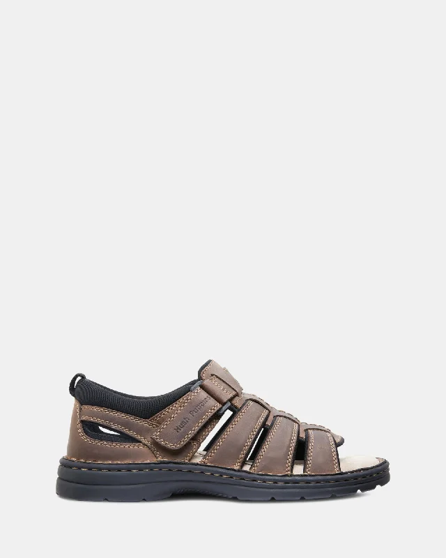 Men's sandals with a shock - absorbing insole Men's sandals with a shock - absorbing insole Spartan Brown Men's sandals with a shock - absorbing insole Men's sandals with a shock - absorbing insole Spartan Brown