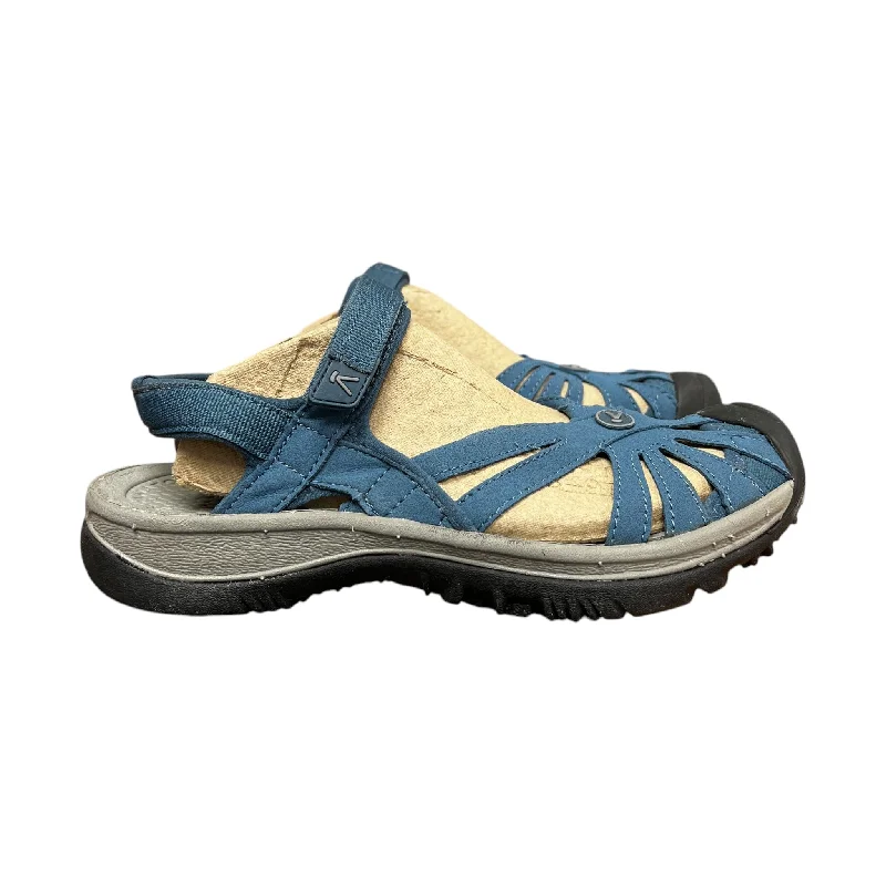 Men's sandals with a shock - absorbing insole Men's sandals with a shock - absorbing insole Sandals Flats By Keen In Blue, Size:8.5 Men's sandals with a shock - absorbing insole Men's sandals with a shock - absorbing insole Sandals Flats By Keen In Blue, Size:8.5