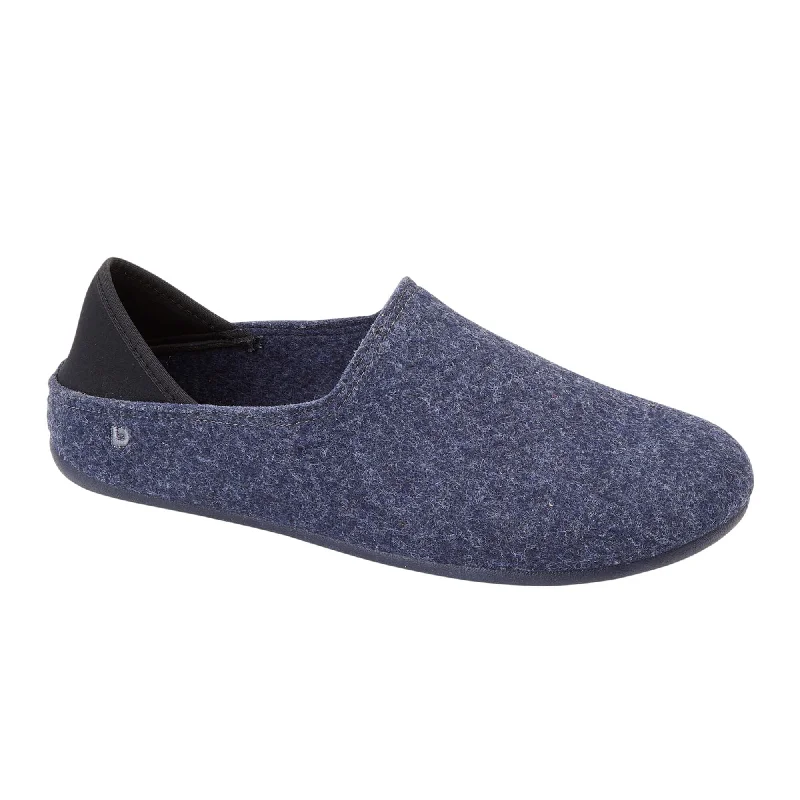 Men's slippers with a removable insole for cleaning FELIX Men's Felt Slippers