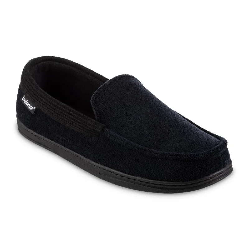 Men's slippers with a memory foam insole Men's Microterry and Waffle Travis Moccasin Slippers Men's slippers with a memory foam insole Men's Microterry and Waffle Travis Moccasin Slippers
